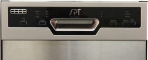 SPT SD-9254SSB 18-Inch Built-In Dishwasher with Heated Drying