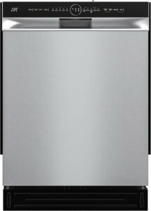 SPT SD-6505SS 24-Inch Built-In Dishwasher with Heated Drying