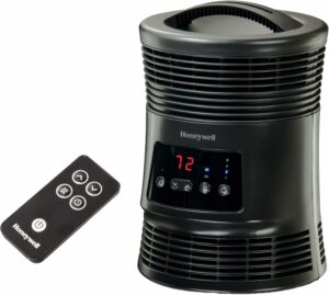 Honeywell HHF370B 360-Degree Heater with Adjustable Thermostat product image
