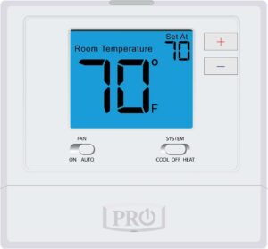PRO1 IAQ T701 Non-Programmable Thermostat (1H/1C)