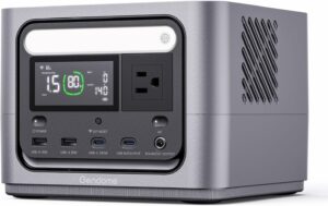 GENDOME GO300 Portable Power Station 288Wh LiFePO4 with 300W AC Outlet