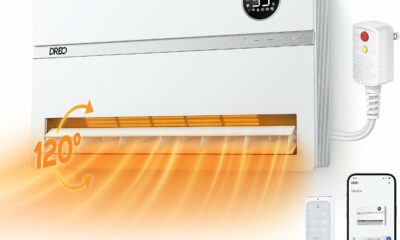 Dreo Wall Heater 1500W with ALCI Plug and Oscillation product image