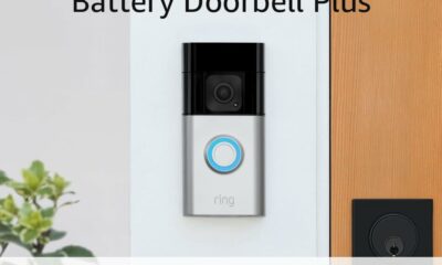 Ring Battery Doorbell Plus HD+ Video Security Camera product image