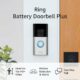 Ring Battery Doorbell Plus HD+ Video Security Camera product image