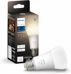 Philips Hue A19 75W Smart LED Bulb (1-Pack)