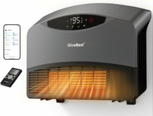 GiveBest Smart Wall Heater 1500W with WiFi and Remote Control product image
