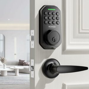 VCHOO Keyless Entry Smart Lock Deadbolt with Lever Handle