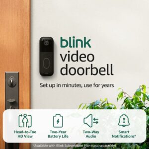 Blink Video Doorbell + Outdoor 4 Camera System product image