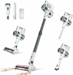 Comvtu Cordless Vacuum 2200mAh 35-Min Runtime Stick Vacuum