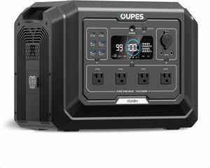 OUPES Mega 1 1024Wh Portable Power Station (Expandable to 5kWh)