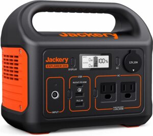 Jackery Explorer 300 Portable Power Station 293Wh (Renewed)
