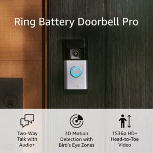 Ring Battery Doorbell Pro 1536p HD+ Video Doorbell product image