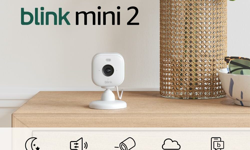 Blink Mini 2 1080p Security Camera with Color Night View product image