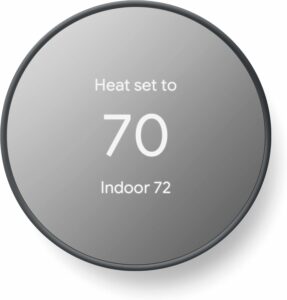 Google Nest Thermostat Wi-Fi Programmable Thermostat (Renewed)