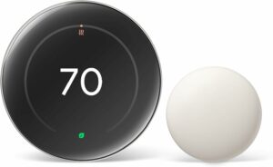 Google Nest Learning Thermostat Pro (4th Gen) with Temperature Sensor
