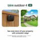 Blink Outdoor 4 XR 6 Camera System with Sync Module product image