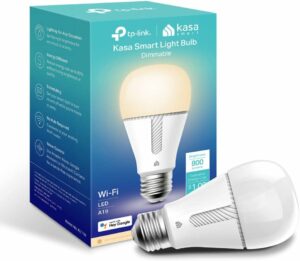Kasa Smart KL110 A19 LED Smart Bulb 9W Dimmable (2700K)