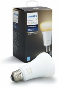 Philips Hue White Ambiance A19 Smart LED Bulb (Hub Required)