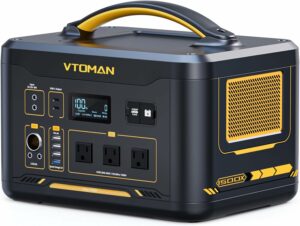 VTOMAN Jump1500X 828Wh Portable Power Station with Jump Start