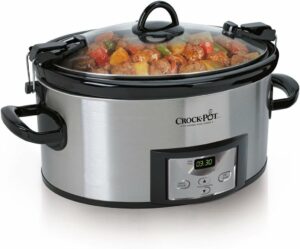 Crock-Pot CPSCVC60LL-S 6-Quart Programmable Slow Cooker