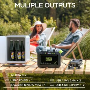 MARBERO M82 88Wh Portable Power Station 80W AC Outlet