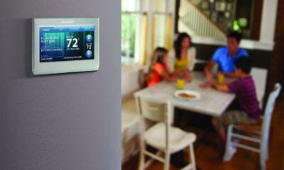 Honeywell RTH9580WF1005/W1 Smart Wi-Fi 7 Day Programmable Color Touch Thermostat, Works with Amazon Alexa product image