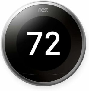 Nest Learning Thermostat 3rd Generation (Professional Version -Model # T3008US) Stainless Steel