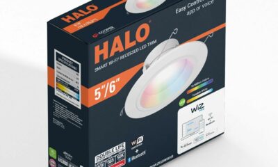 HALO 5/6" Smart Wi-Fi Recessed LED Light Powered by WiZ Pro, Dimmable Full Color w/ SpaceSense® Motion, Smart Home Ready - RL56069WZRGBWWHR 5/6 inch Use with Housing / Can LIGHT product image