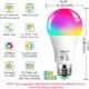 MELPO Smart Light Bulbs, 1300LM Color Changing Light Bulb, 16 Million Colors, Tunable White Alexa Light Bulbs, Music Sync, DIY Flash, Timing, A19 E26 Smart Bulbs, 130W Equivalent, No WiFi Required. 4 product image