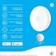 GE Cync Smart Temperature Sensor, Works with Cync Smart Thermostat (Required and Sold Separately) to Reduce Hot and Cold Spots, Easy Mounting and DIY Installation, White product image