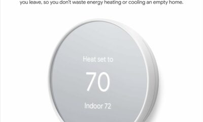 Google Nest Thermostat - Smart Thermostat for Home - Programmable Wifi Thermostat - Snow product image