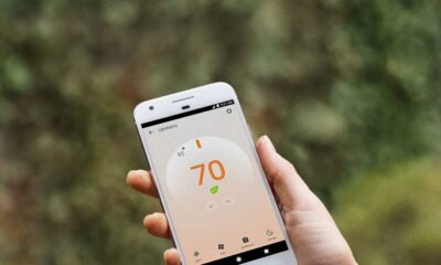 Nest Thermostat E Programmable Smart Thermostat for Home, App Controlled via Wifi, Programmable, Compatible with Alexa and Google Assistant, Frosted White Color (T4002ES) product image