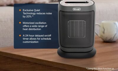 DeLonghi Compact Digital Ceramic Heater product image