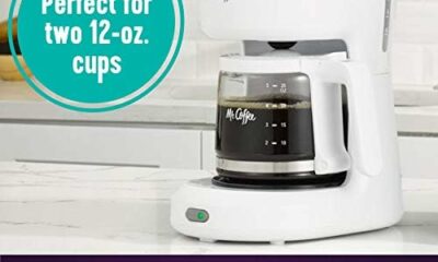 Mr. Coffee 2134286 ® 5-Cup Mini Brew Switch Coffee Maker, White WHITE 5-Cup Coffee Maker product image