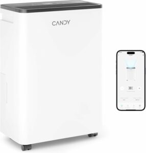 Candy 34-Pint Dehumidifier for 2000 Sq Ft