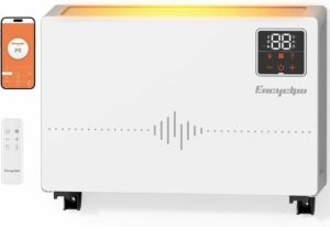 Encyclpo Smart Wall Heater 1500W with Thermostat and Timer product image