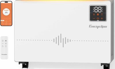 Encyclpo Smart Wall Heater 1500W with Thermostat and Timer product image
