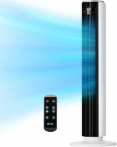 LEVOIT Tower Fan 36-Inch Bladeless with Remote and Timer product image