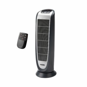 Lasko 1500W Ceramic Tower Space Heater with Remote and Timer product image