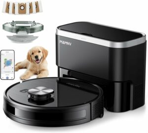 MAMNV D13S MAX Robot Vacuum with LiDAR and 70-Day Self-Emptying