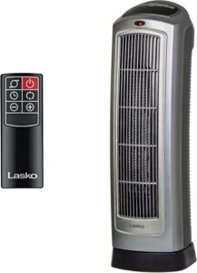 Lasko 755320 Ceramic Tower Heater 1500W with Remote product image
