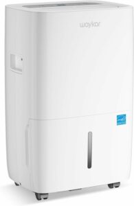 Waykar 80-Pint Dehumidifier for Basements up to 5,000 Sq. Ft
