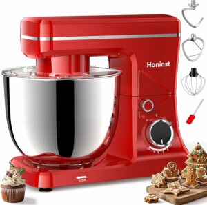 Honinst 6QT Stand Mixer with 10-Speed Motor