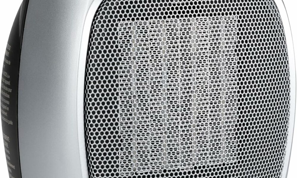 Amazon Basics Ceramic Space Heater 1500W with Thermostat product image