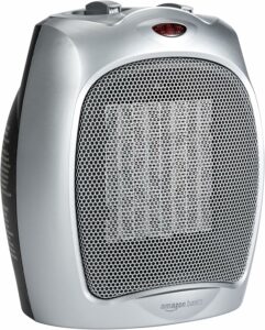 Amazon Basics Ceramic Space Heater 1500W with Thermostat