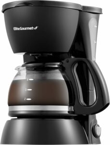 Elite Gourmet EHC4128 4-Cup Coffee Maker with Pause N Serve