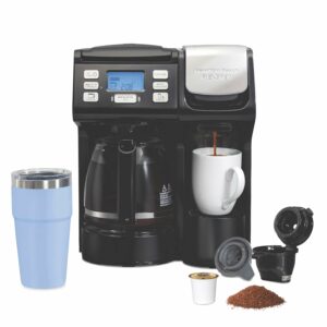 Hamilton Beach 49902 FlexBrew Trio 2-Way Coffee Maker 12-Cup