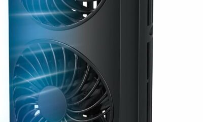 KopBeau 13-Inch 3600RPM Oscillating Tower Fan product image