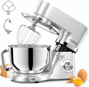 POWWA 7.5-Quart 660W Tilt-Head Stand Mixer
