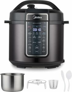 Midea 6-Quart 12-in-1 Electric Pressure Cooker